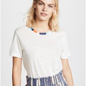 Splendid x Margherita Ciao Bella Tee in Natural